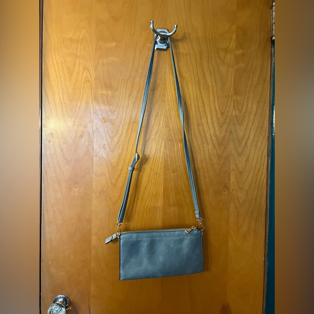 Elegant Blue Crossbody Bag
